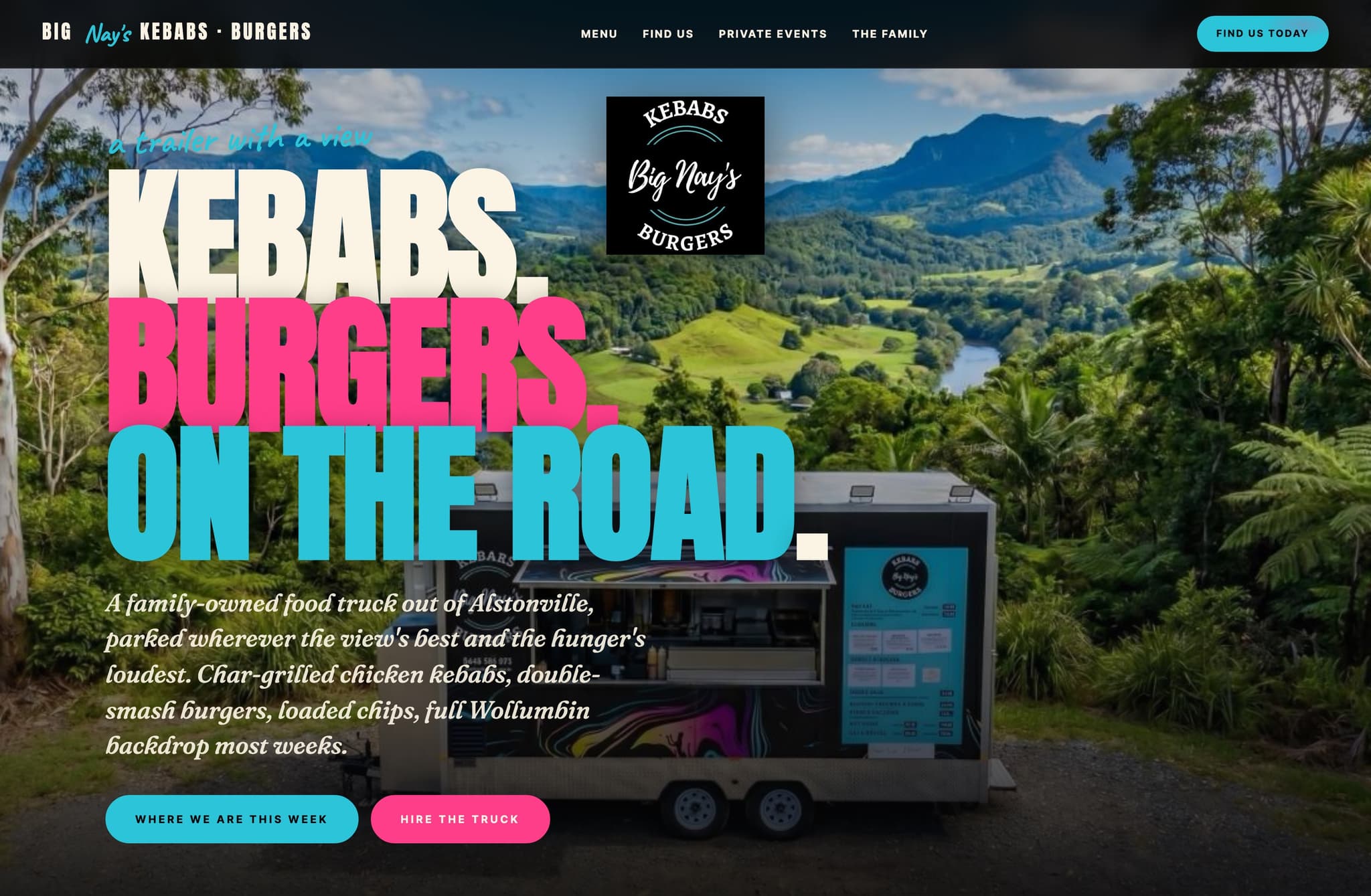 BIG Nays, Web Design project thumbnail