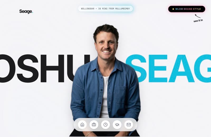JS Resume, Web Design project thumbnail