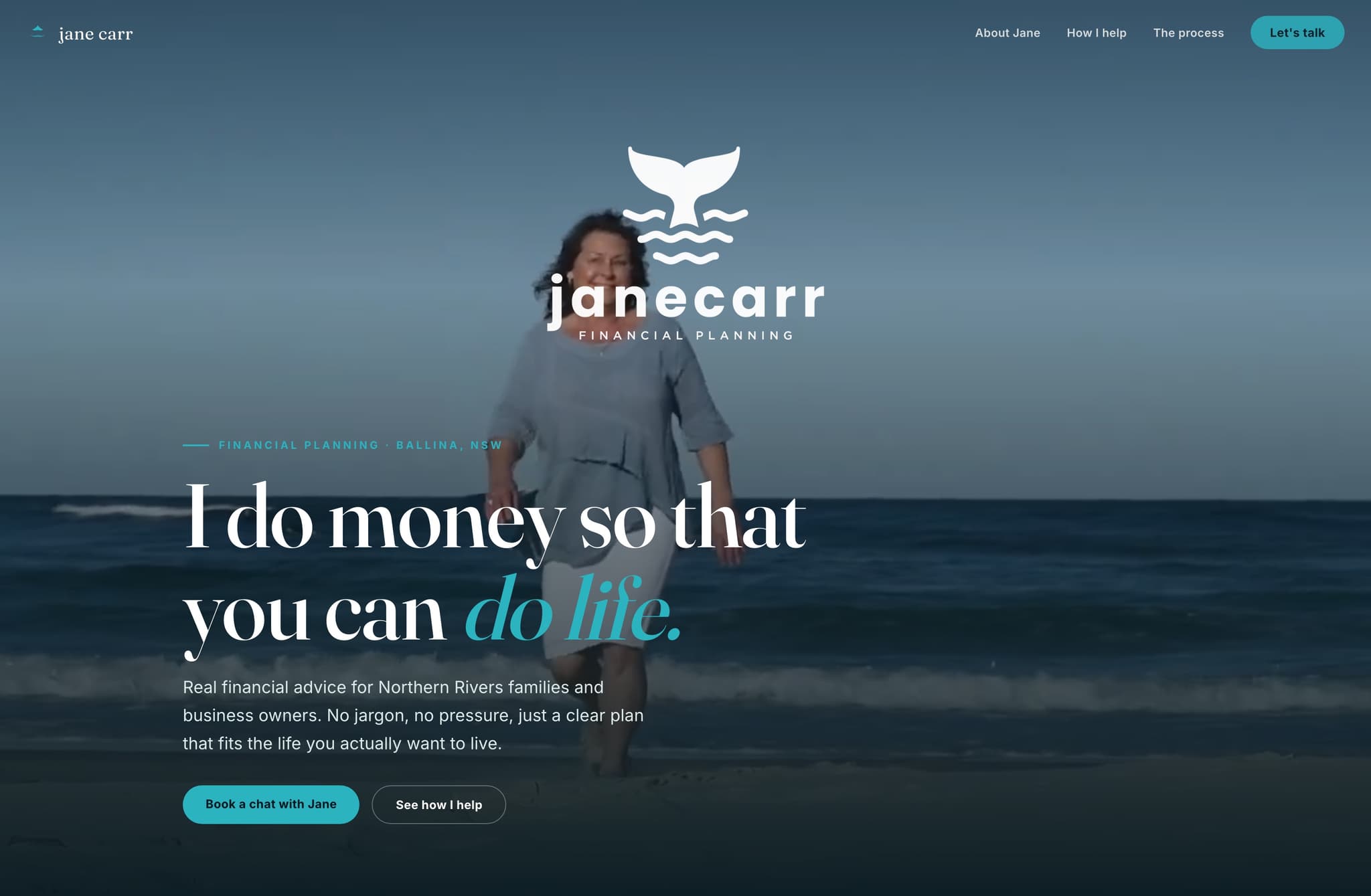 Jane Carr, Web Design project thumbnail