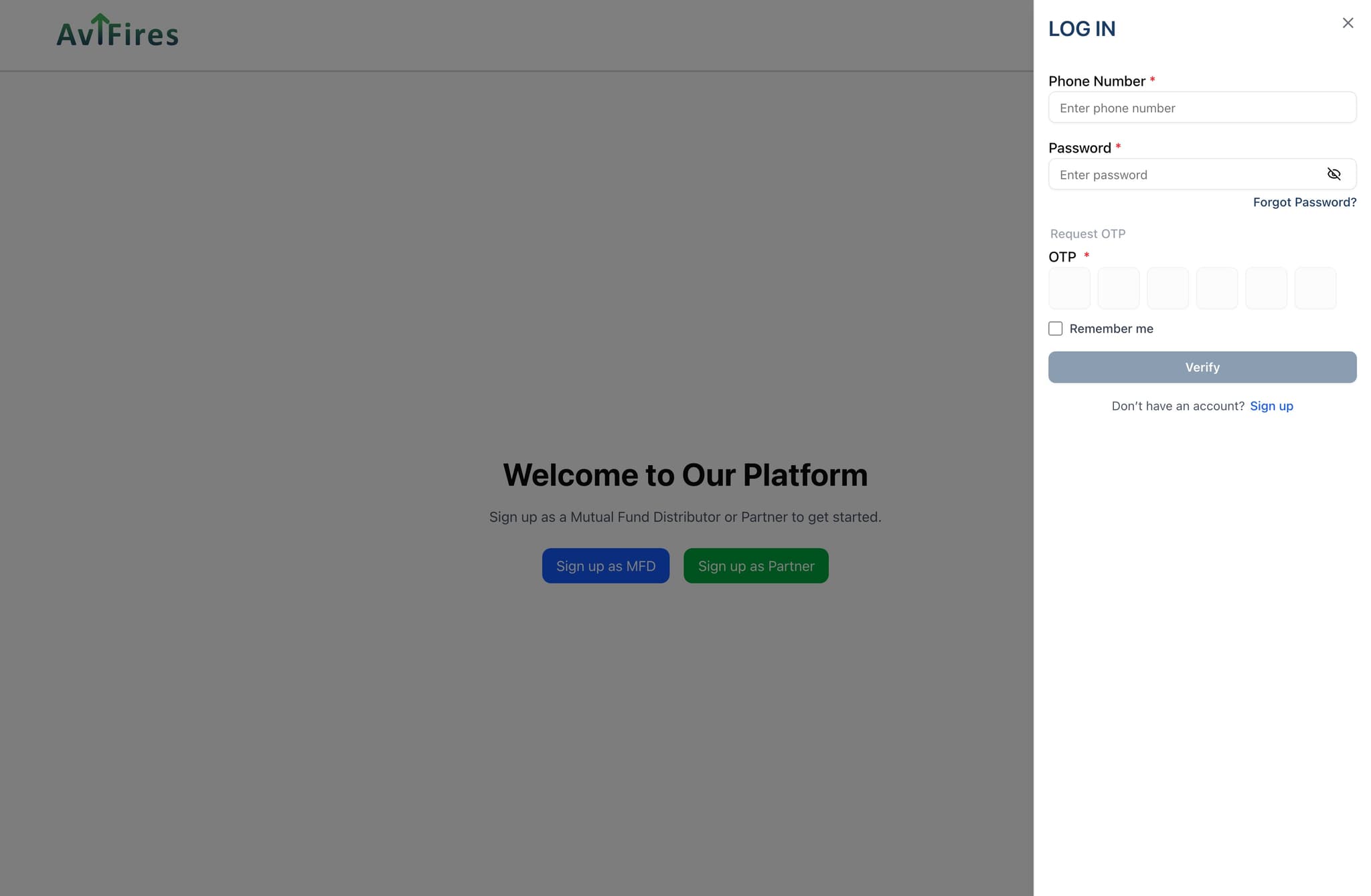 MF Partners, Web Design project thumbnail