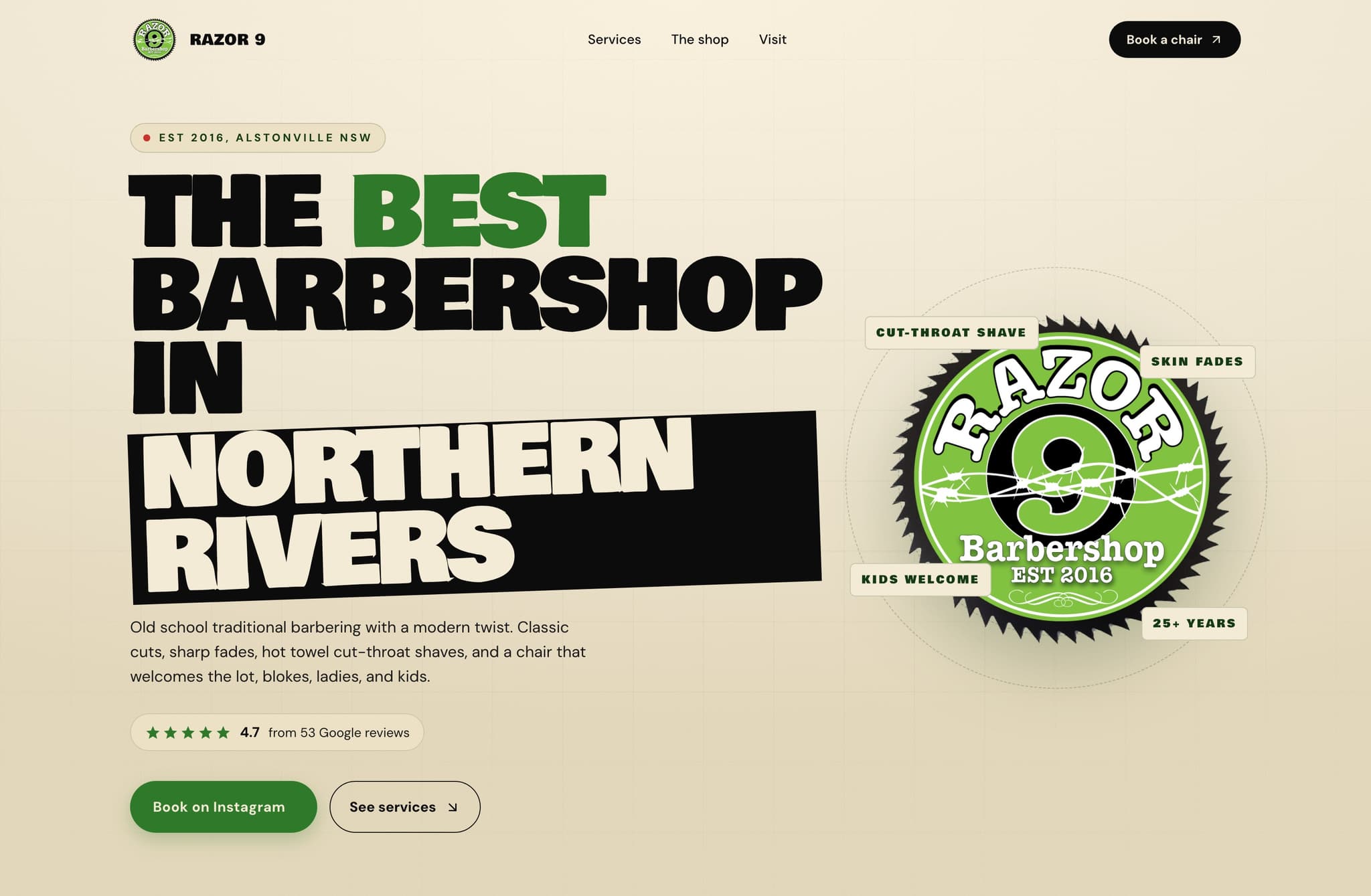 Razor9, Web Design project thumbnail