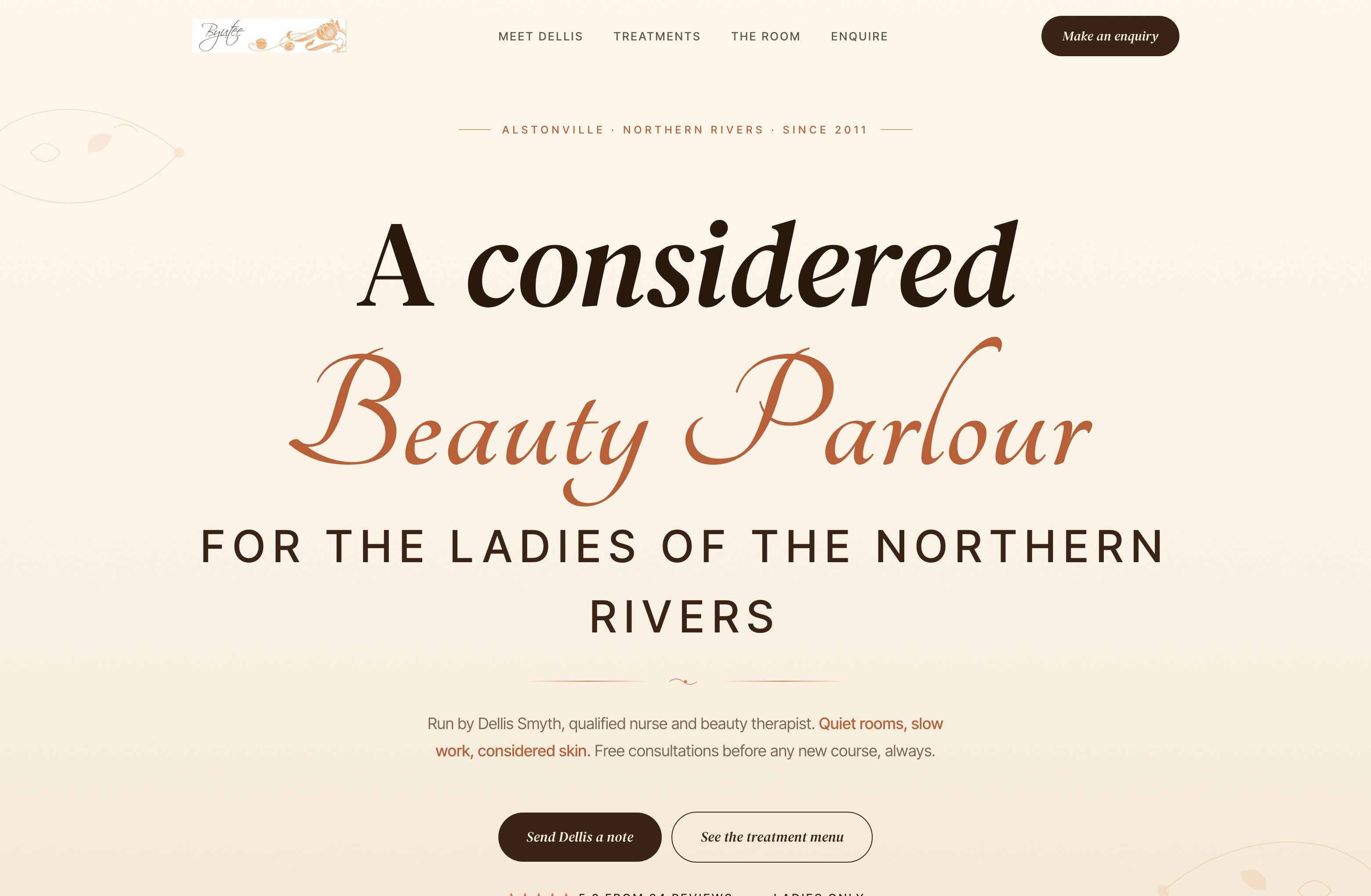Byutee, Web Design project thumbnail