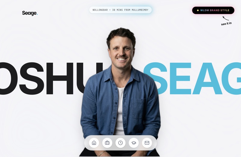 JS Resume, Web Design project thumbnail