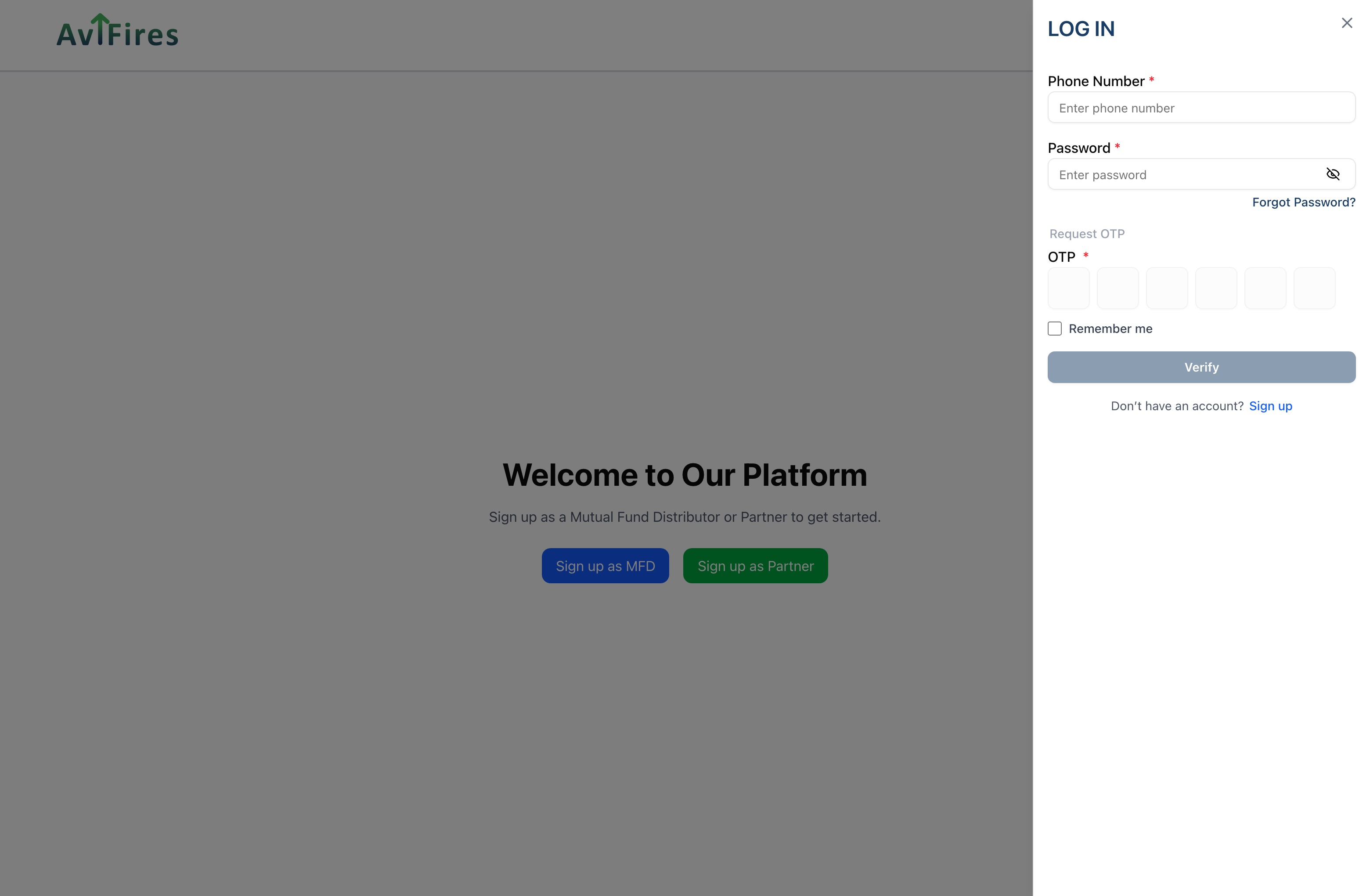 MF Partners, Web Design project thumbnail